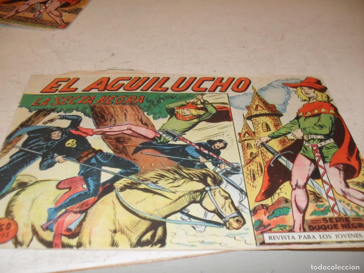 Tebeos: (ORIGINAL),EL AGUILUCHO N&ordm; 21,LA SECTA NEGRA,DE 68,,DE MANUEL GAGO.MAGA,1959