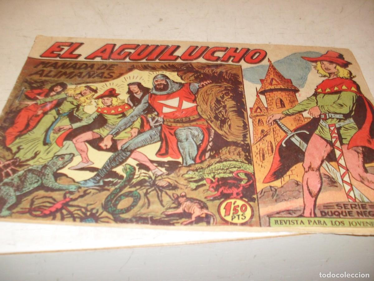 Tebeos: (ORIGINAL),EL AGUILUCHO N&ordm; 20,MANADA DE ALIMA&Ntilde;AS,DE 68,,DE MANUEL GAGO.MAGA,1959