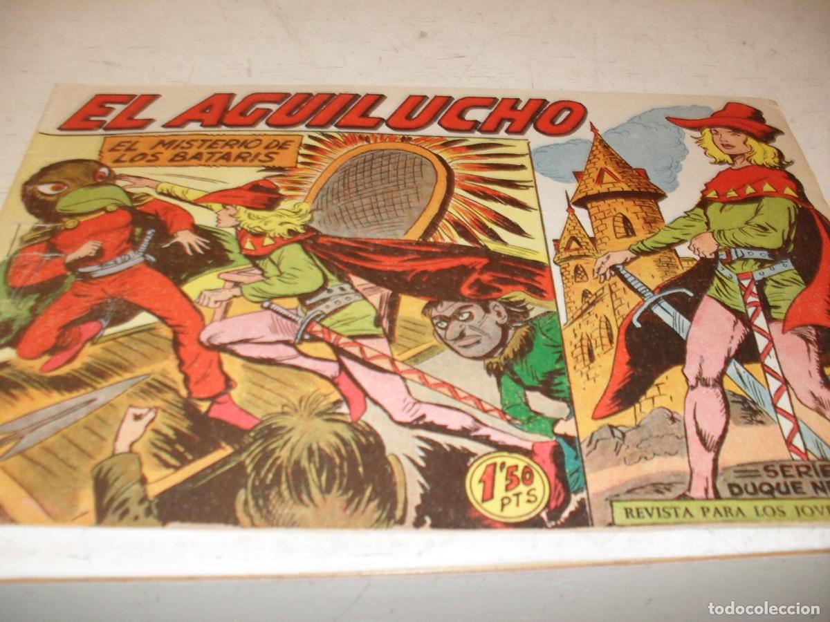 Tebeos: (ORIGINAL),EL AGUILUCHO N&ordm; 19,EL MISTERIO DE LOS BATARIS,DE 68,,DE MANUEL GAGO.MAGA,1959