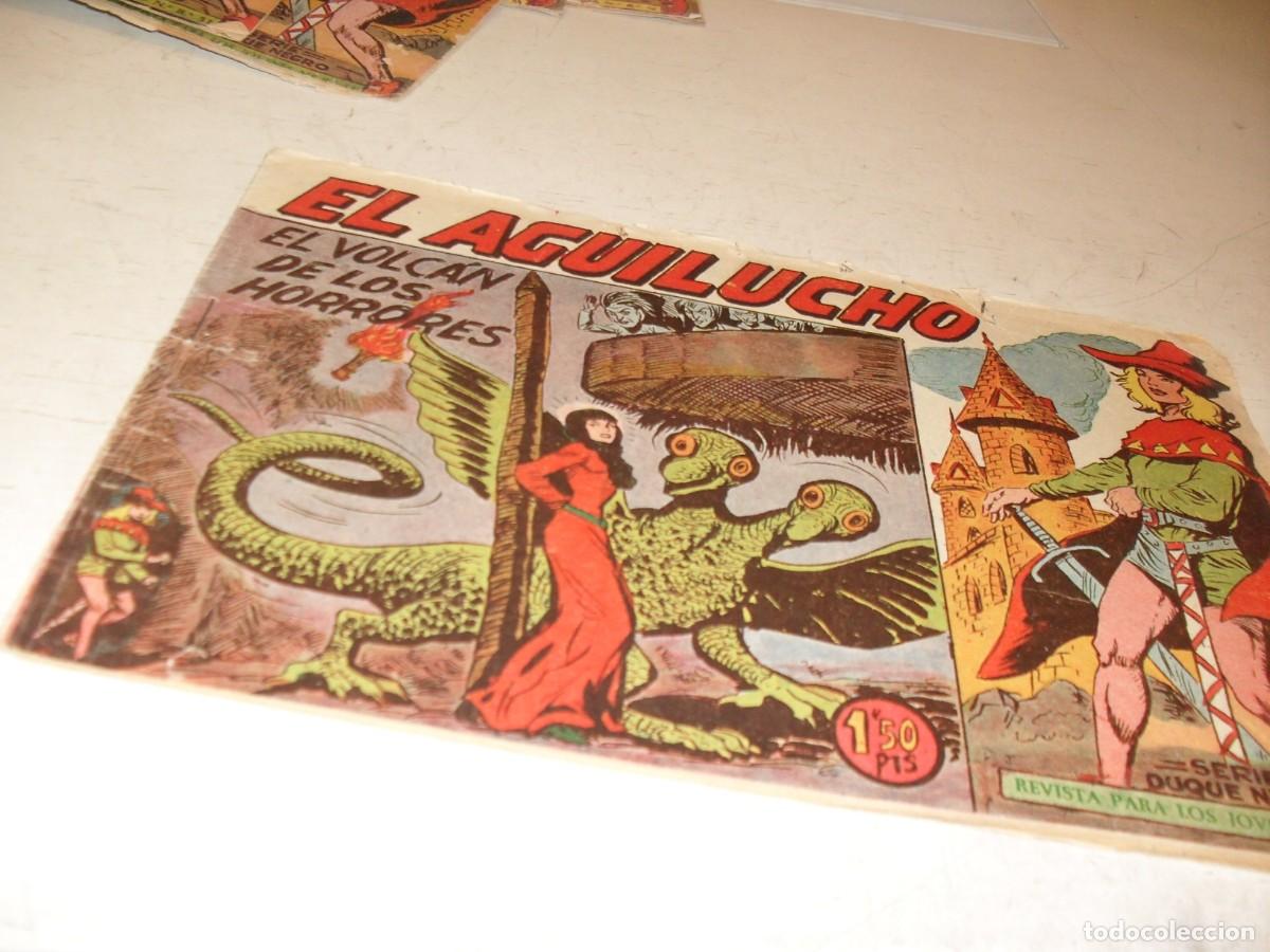 Tebeos: (ORIGINAL),EL AGUILUCHO N&ordm; 17,EL VOLCAN DE LOS HORRORES,DE 68,,DE MANUEL GAGO.MAGA,1959