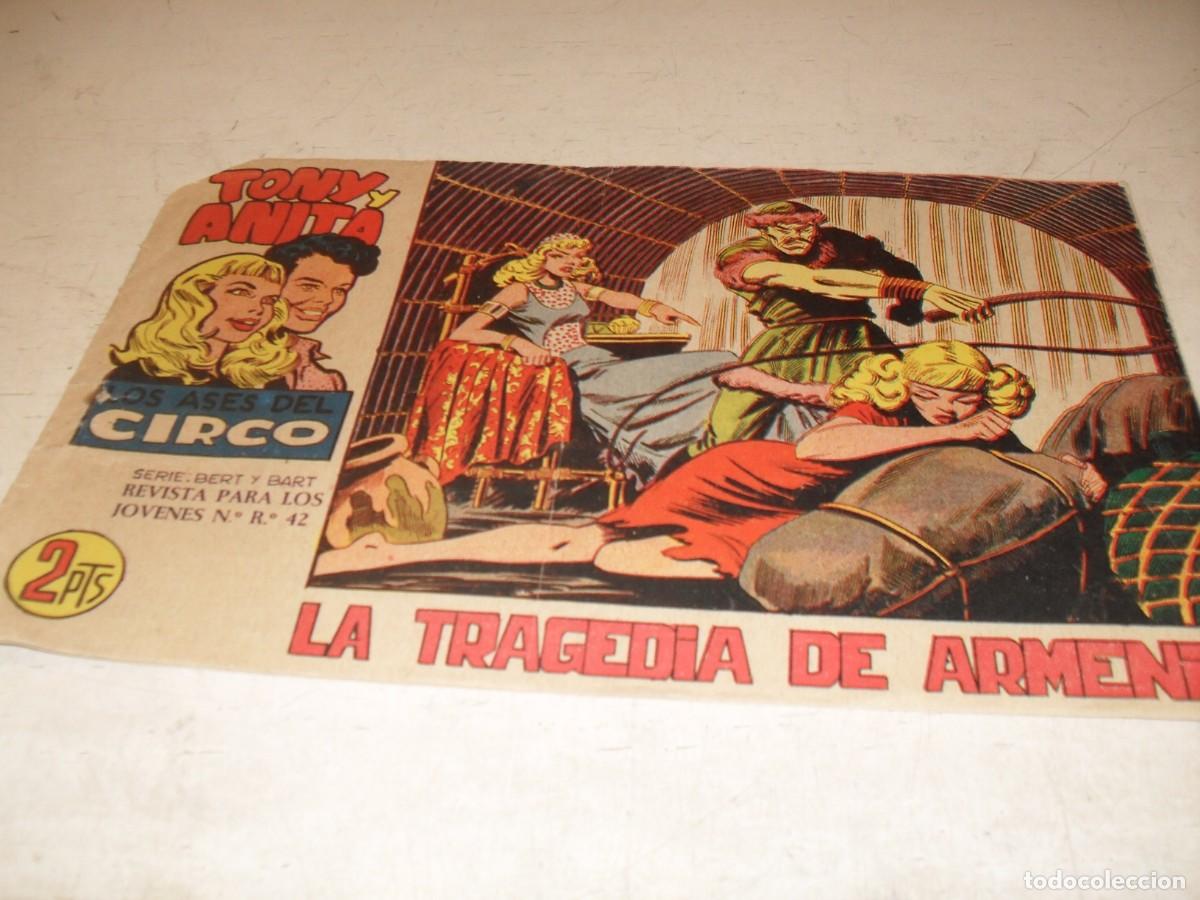 Tebeos: (ORIGINAL),TONY Y ANITA,2&ordf; EPOCA,N&ordm; 70,LA TRAGEDIA DE ARMENIA,DE 81,.MAGA,1960