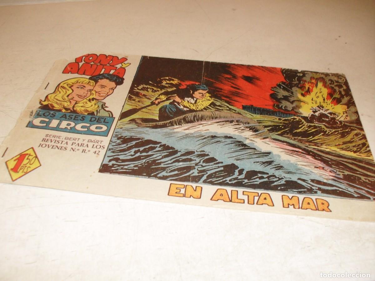 Tebeos: (ORIGINAL),TONY Y ANITA,2&ordf; EPOCA,N&ordm; 35,EN ALTA MAR,DE 81,MAGA,1960