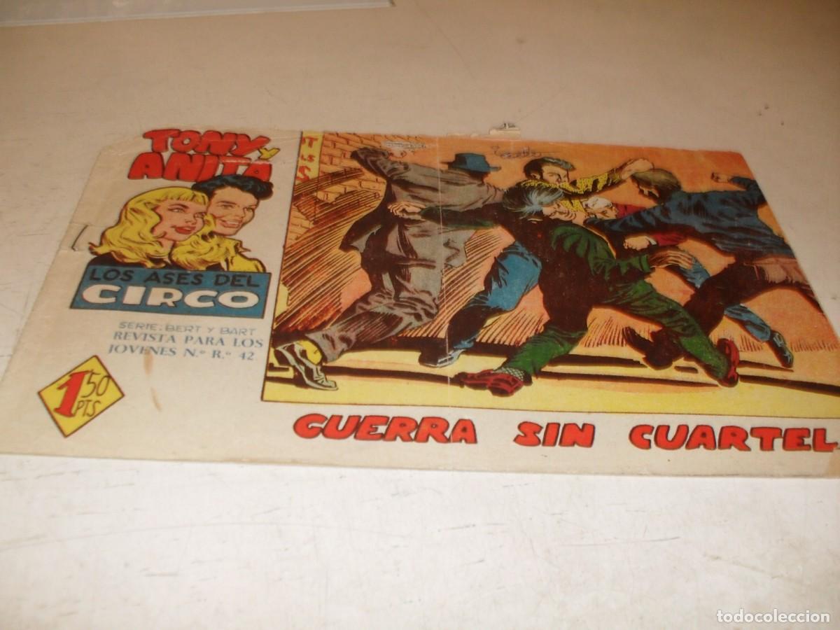 Tebeos: (ORIGINAL),TONY Y ANITA,2&ordf; EPOCA,N&ordm; 33,GUERRA SIN CUARTEL,DE 81,MAGA,1960