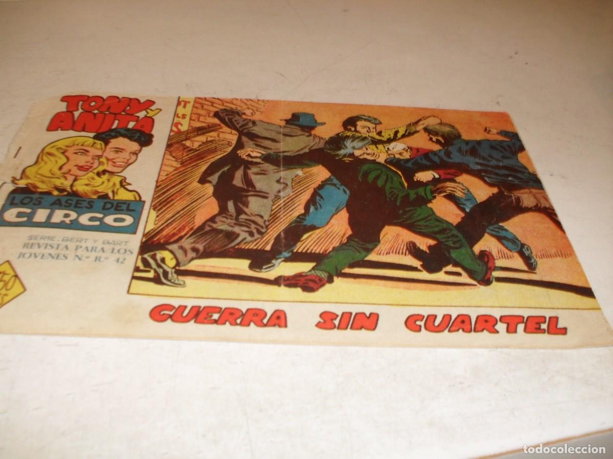 Tebeos: (ORIGINAL),TONY Y ANITA,2&ordf; EPOCA,N&ordm; 33,GUERRA SIN CUARTEL,DE 81,MAGA,1960