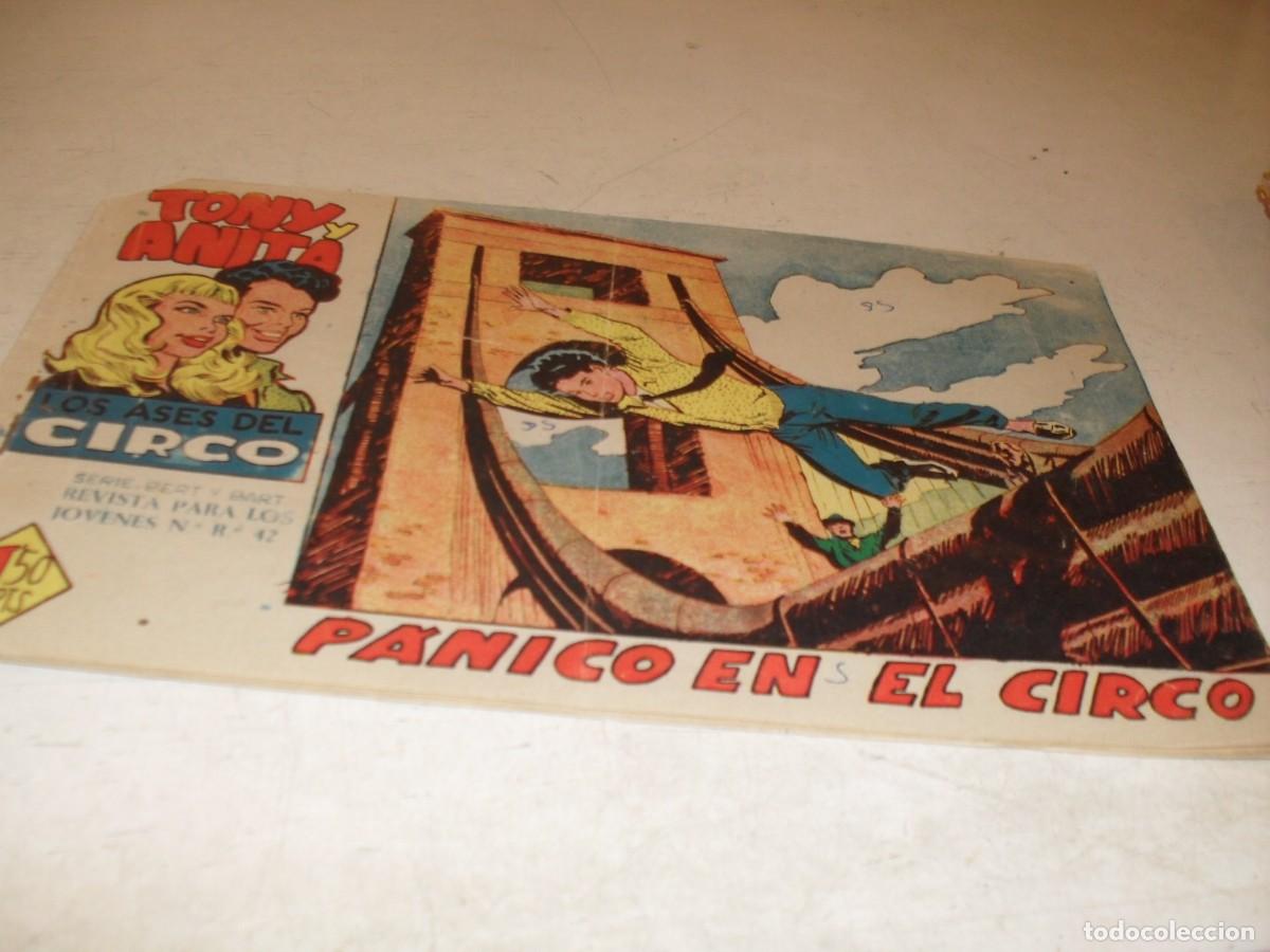 Tebeos: (ORIGINAL),TONY Y ANITA,2&ordf; EPOCA,N&ordm; 26,PANICO EN EL CIRCO,DE 81,MAGA,1960