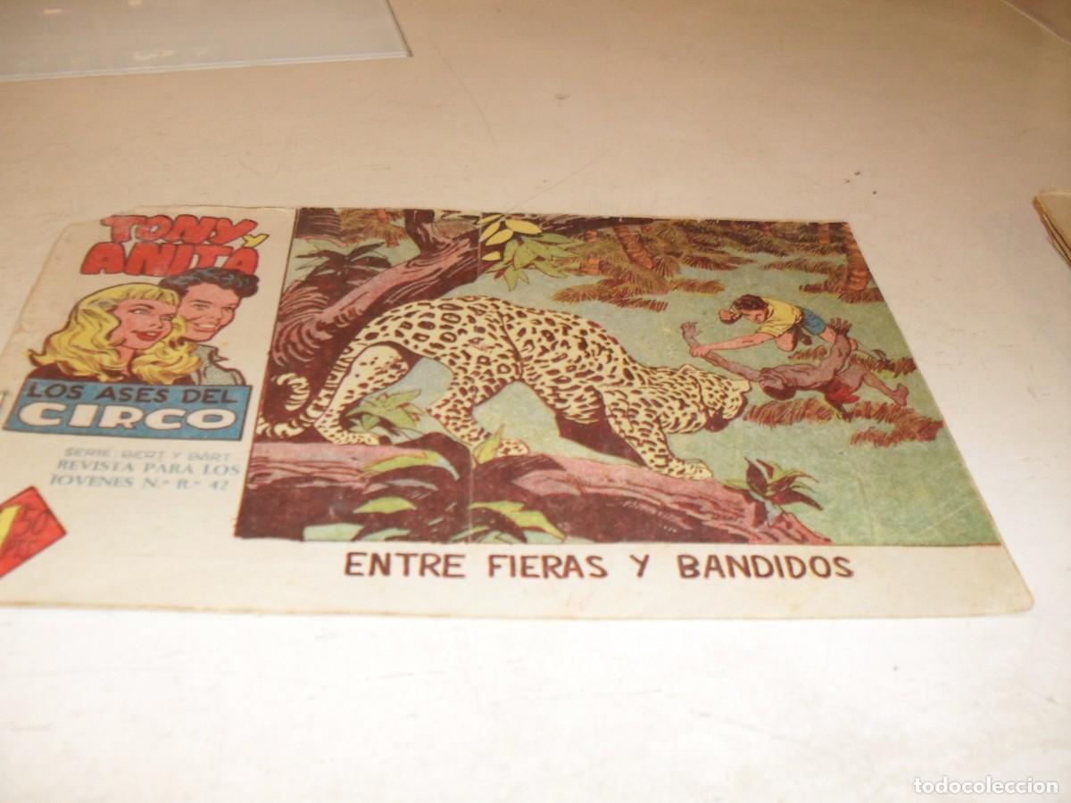 Tebeos: (ORIGINAL),TONY Y ANITA,2&ordf; EPOCA,N&ordm; 21,FIERAS Y BANDIDOS,DE 81,MAGA,1960