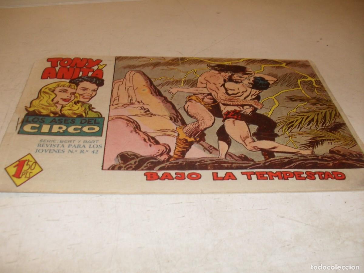 Tebeos: (ORIGINAL),TONY Y ANITA,2&ordf; EPOCA,N&ordm; 20,BAJO LA TEMPESTAD,DE 81,MAGA,1960