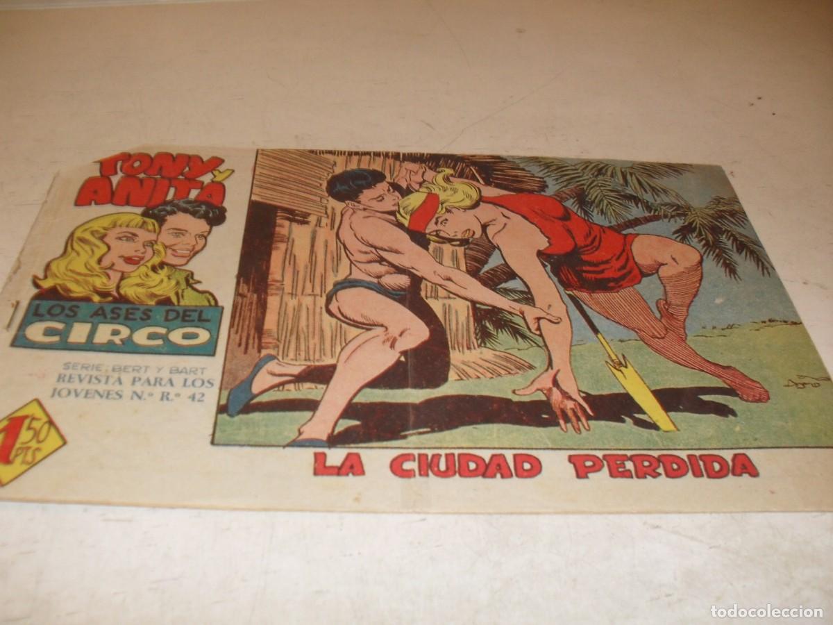 Tebeos: (ORIGINAL),TONY Y ANITA,2&ordf; EPOCA,N&ordm; 19,LA CIUDAD PERDIDA,DE 81,MAGA,1960