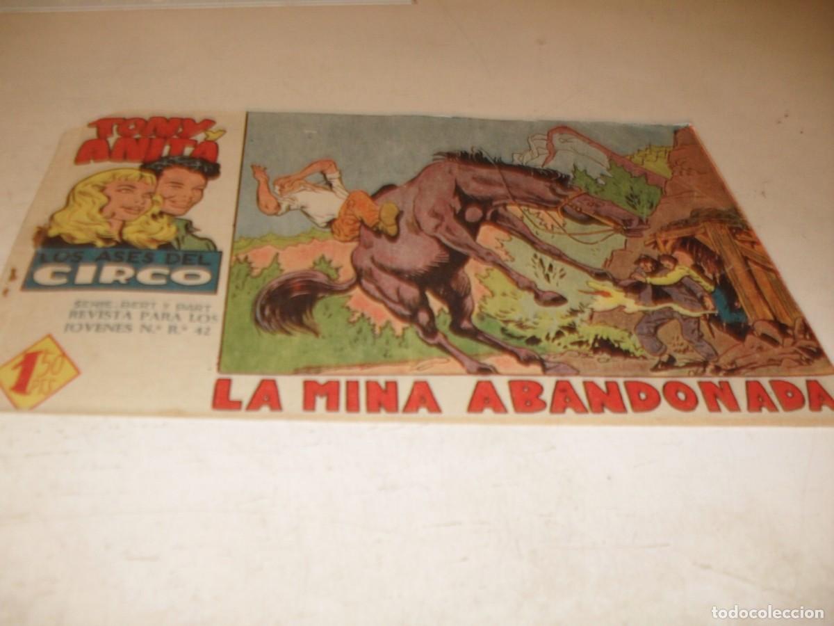 Tebeos: (ORIGINAL),TONY Y ANITA,2&ordf; EPOCA,N&ordm; 17,LA MINA ABANDONADA,DE 81,MAGA,1960