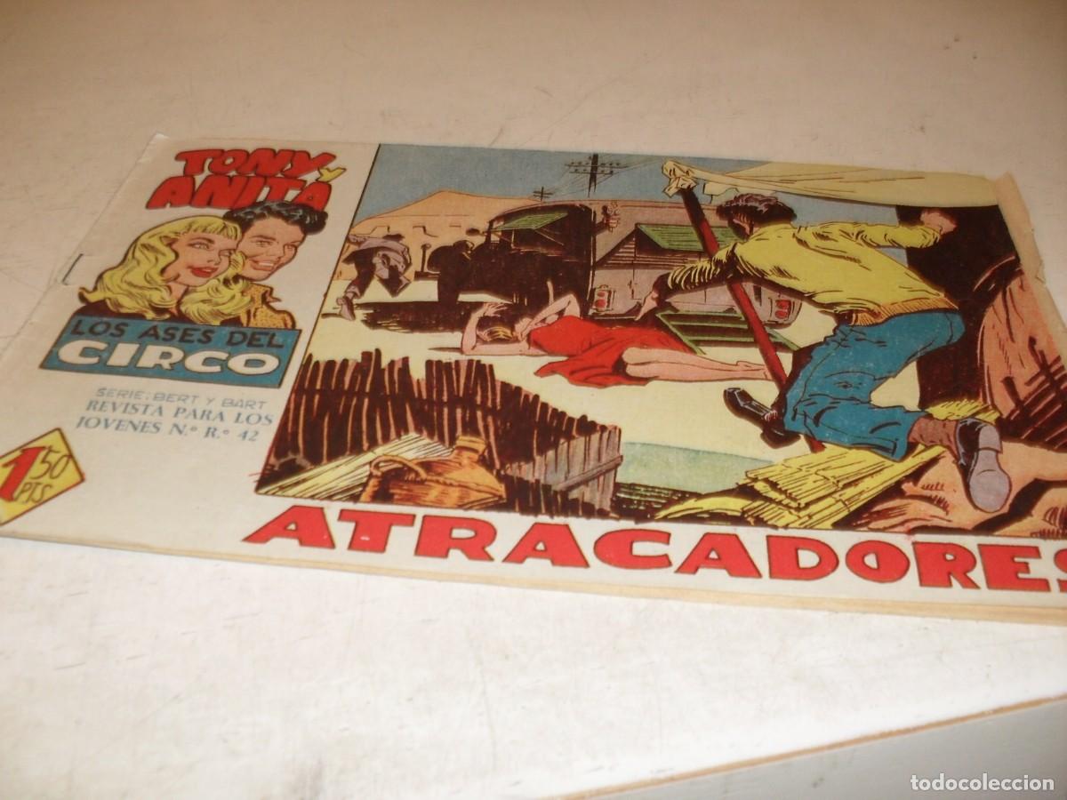 Tebeos: (ORIGINAL),TONY Y ANITA,2&ordf; EPOCA,N&ordm; 13,ATRACADORES,DE 81,MAGA,1960