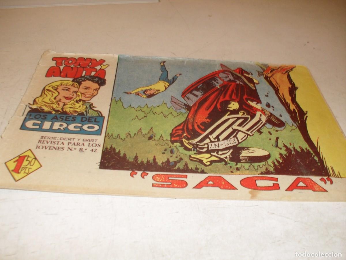 Tebeos: (ORIGINAL),TONY Y ANITA,2&ordf; EPOCA,N&ordm; 12,SAGA,DE 81,MAGA,1960