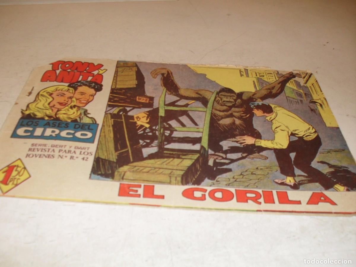 Tebeos: (ORIGINAL),TONY Y ANITA,2&ordf; EPOCA,N&ordm; 11,EL GORILA,DE 81,MAGA,1960