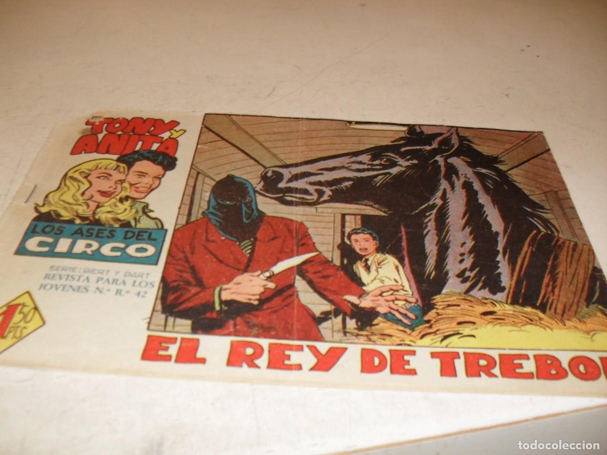 Tebeos: (ORIGINAL),TONY Y ANITA,2&ordf; EPOCA,N&ordm; 6,PRIMEROS N&ordm;,EL REY DEL TREBOL,DE 81,MAGA,1960
