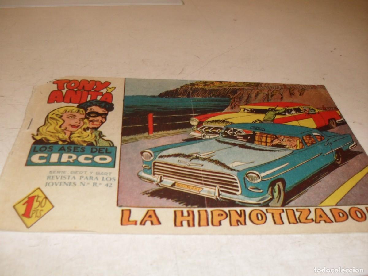 Tebeos: (ORIGINAL),TONY Y ANITA,2&ordf; EPOCA,N&ordm; 5,PRIMEROS N&ordm;,EL HIPNOTIZADOR,DE 81,MAGA,1960