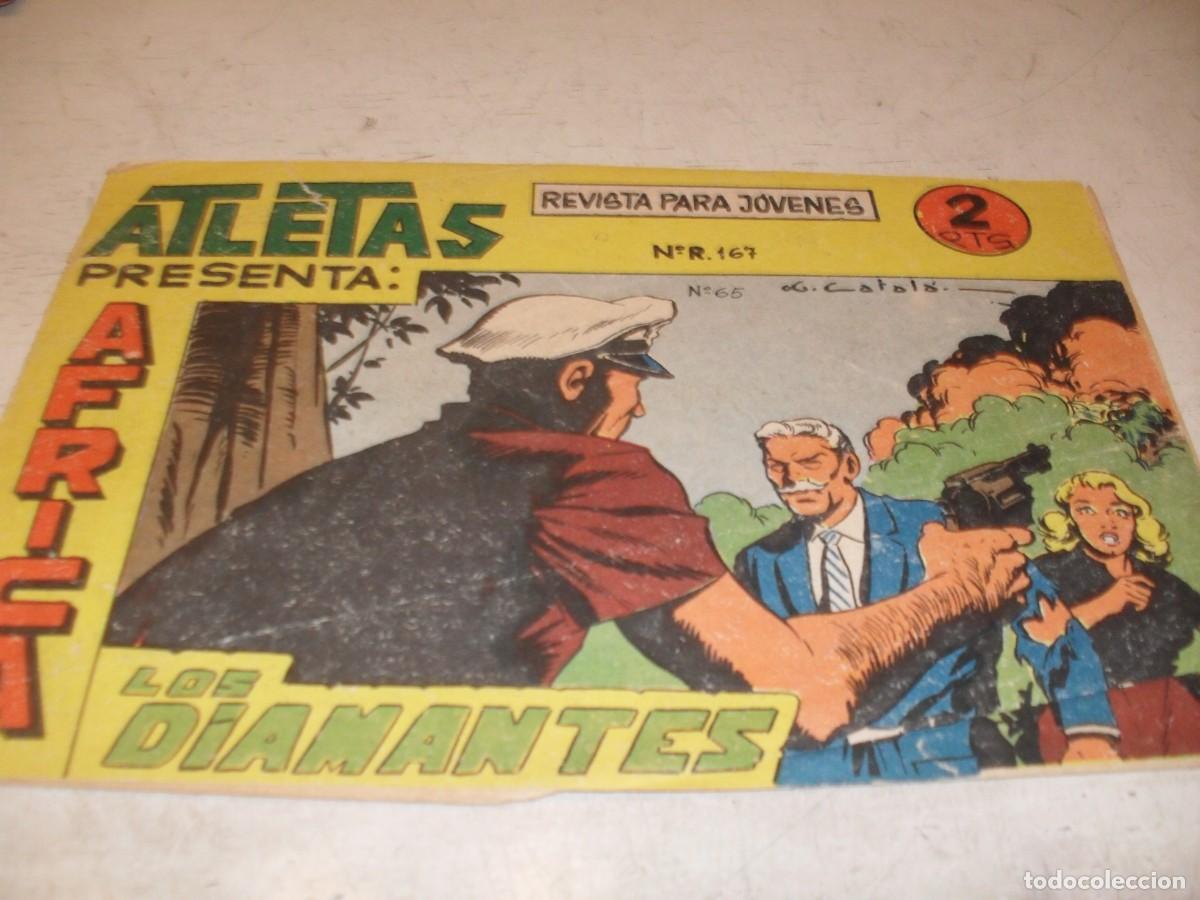 Tebeos: (ORIGINAL),N&ordm; 65,LOS DIAMANTES,DE LUIS CATALA,DE 74,MAGA,1964