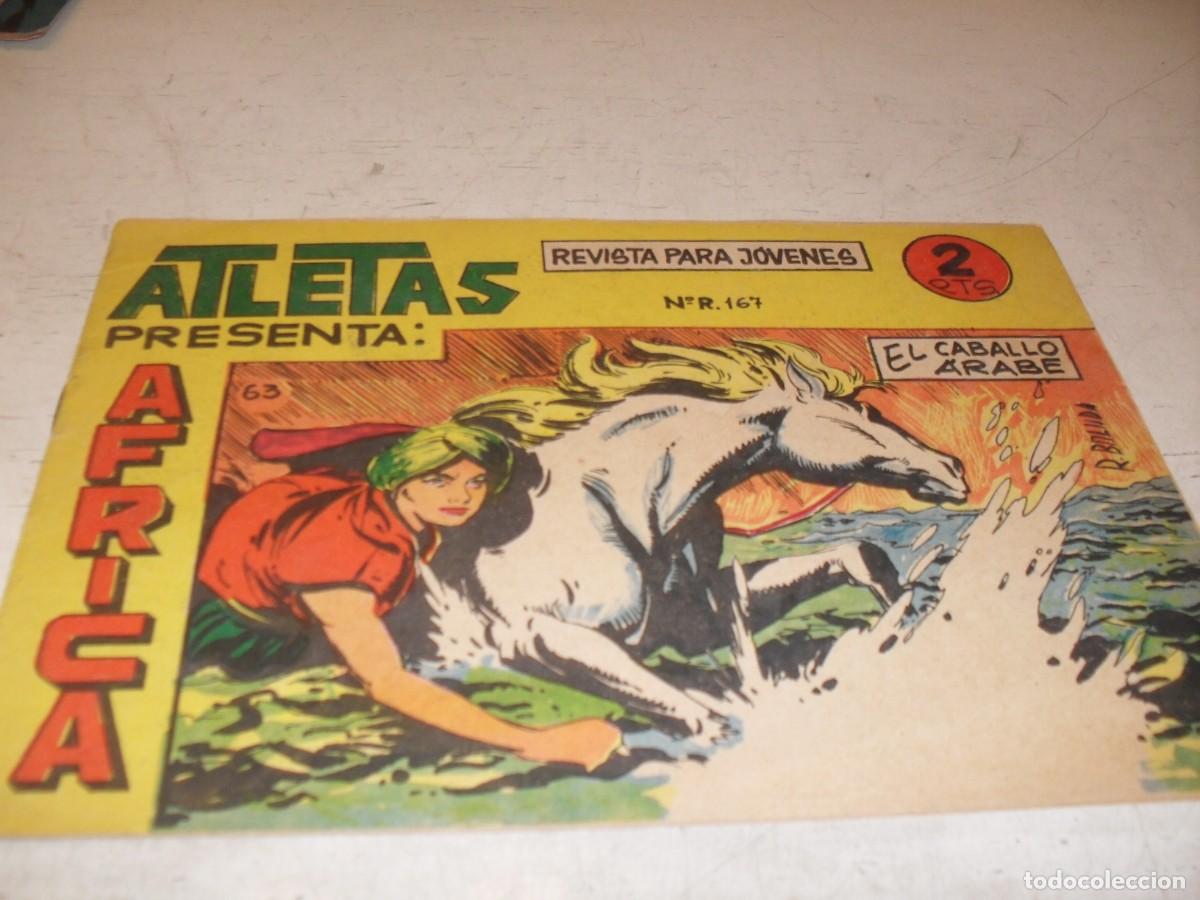 Tebeos: (ORIGINAL)AFRICA,N&ordm; 63,EL CABALLO ARABE,DE RAFAEL BOLUDA,DE 74,MAGA,1964