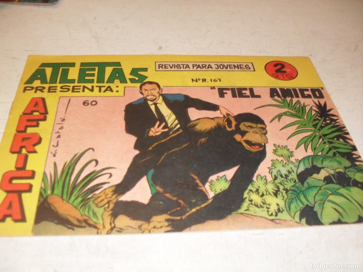 Tebeos: (ORIGINAL)AFRICA,N&ordm; 60,FIEL AMIGO,DE LUIS CATALA,DE 74,MAGA,1964