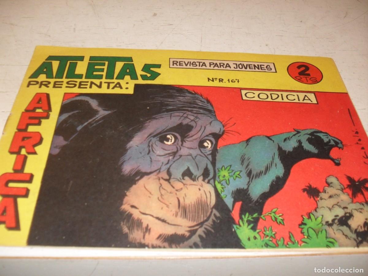 Tebeos: (ORIGINAL)AFRICA,N&ordm; 58,CODICIA,DE LUIS CATALA,DE 74,MAGA,1964