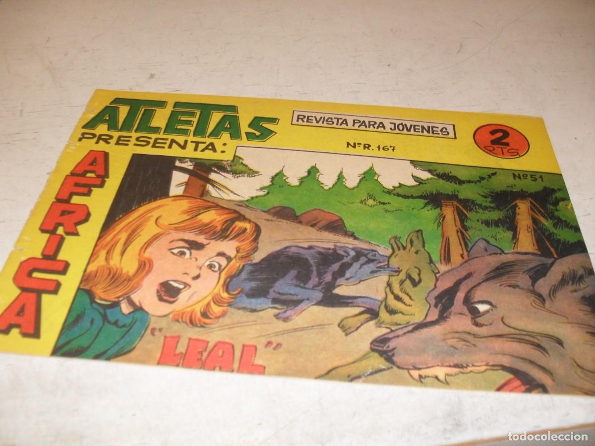 Tebeos: (ORIGINAL)AFRICA,N&ordm; 51,LEAL,DE LUIS CATALA,DE 74,MAGA,1964