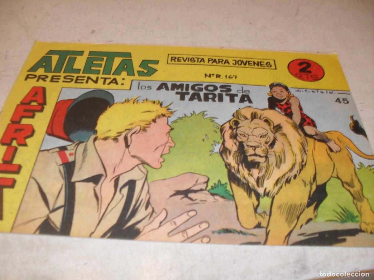 Tebeos: (ORIGINAL),AFRICA N&ordm; 45,LOS AMIGOS DE TARITA,DE LUIS CATALA,DE 74,MAGA,1964