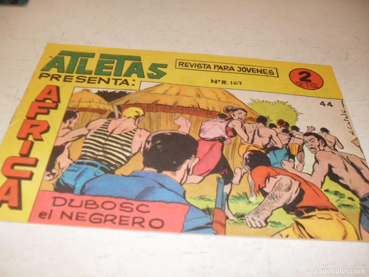 Tebeos: (ORIGINAL),AFRICA N&ordm; 44,DUBOSC,EL NEGRERO,DE LUIS CATALA,DE 74,MAGA,1964