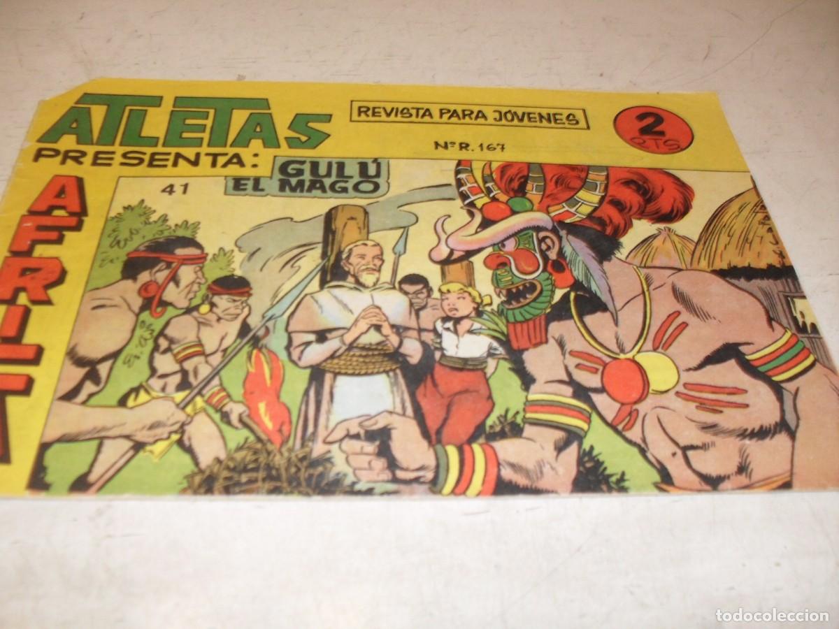 Tebeos: (ORIGINAL),AFRICA N&ordm; 41,GULU EL MAGO,DE LUIS CATALA,DE 74,MAGA,1964