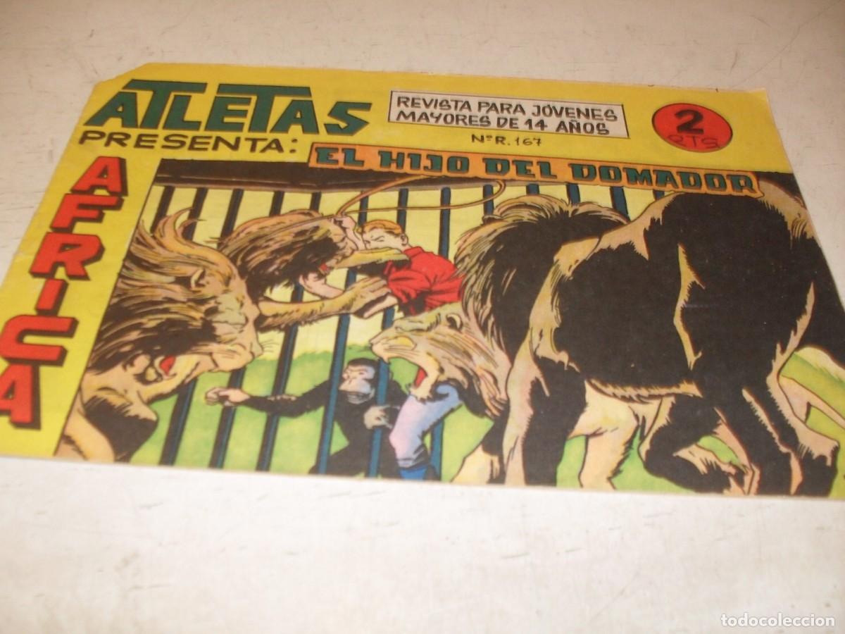 Tebeos: (ORIGINAL),AFRICA N&ordm; 39,EL HIJO DEL DOMADOR,DE LUIS CATALA,DE 74,MAGA,1964