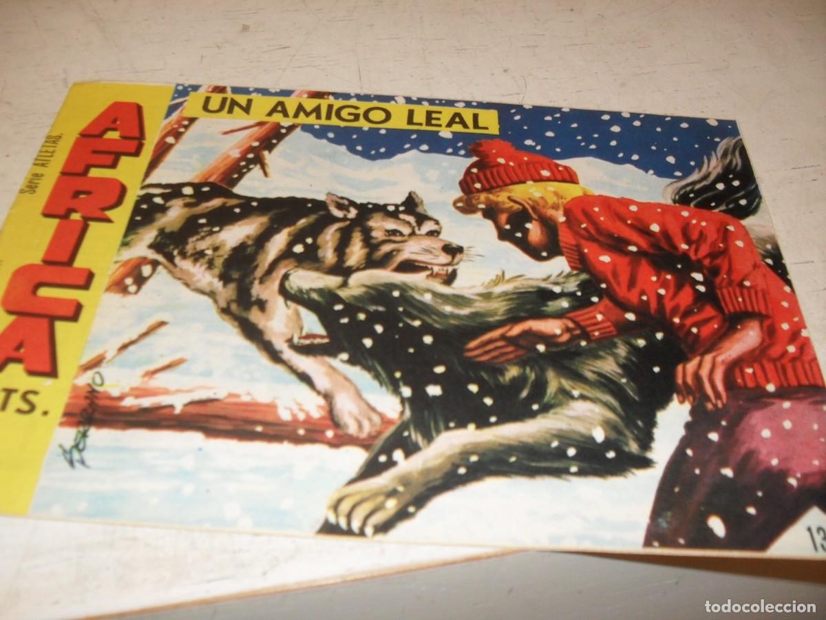 Tebeos: (ORIGINAL),AFRICA N&ordm; 13,UN AMIGO LEAL,DE 74,MAGA,1964