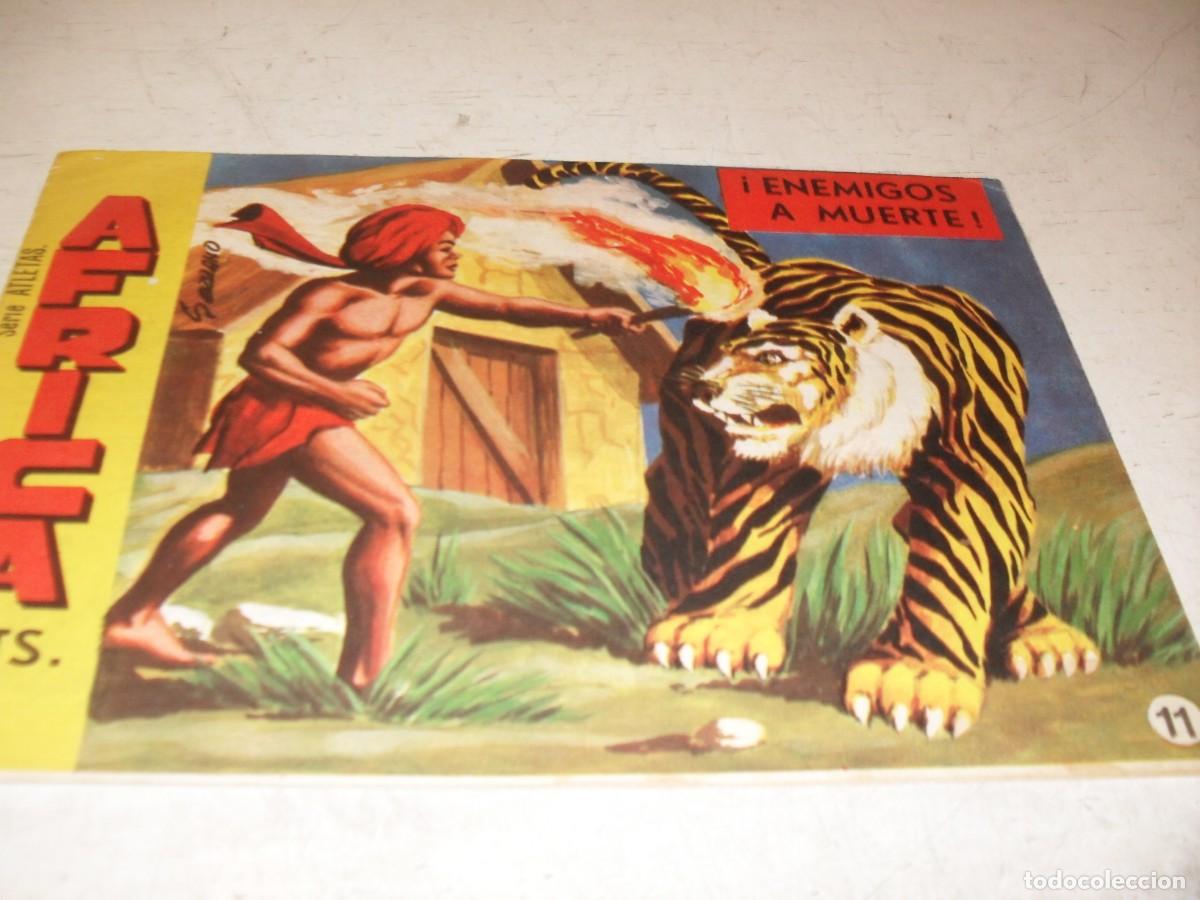 Tebeos: (ORIGINAL),AFRICA N&ordm; 11,ENEMIGOS A MUERTE,DE 74,MAGA,1964