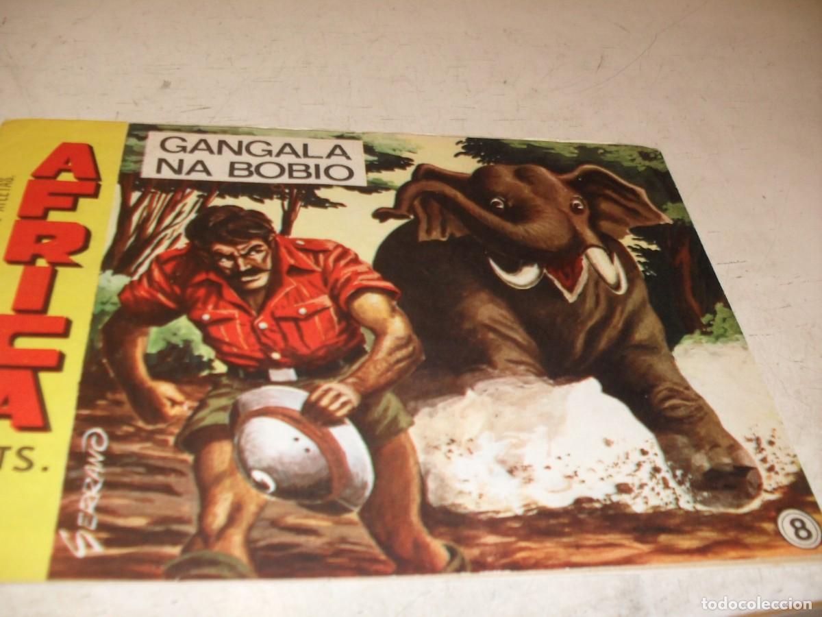Tebeos: (ORIGINAL),AFRICA N&ordm; 8.GANGALA NA BOBIO,DE 74,MAGA,1964