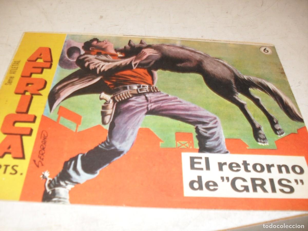 Tebeos: (ORIGINAL),AFRICA N&ordm; 6,PRIMEROS N&ordm;,EL RETORNO DEL GRIS,DE 74,MAGA,1964