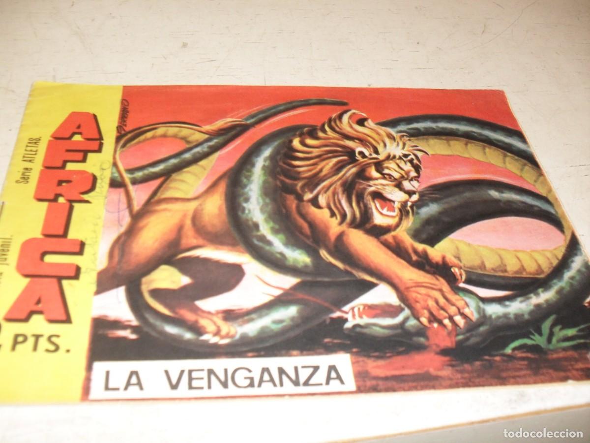 Tebeos: (ORIGINAL),AFRICA N&ordm; 3,PRIMEROS N&ordm;,LA VENGANZA,DE 74,MAGA,1964