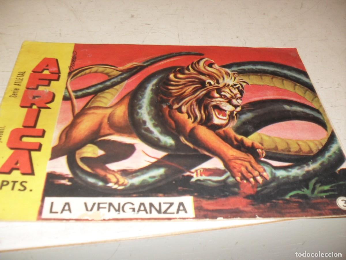Tebeos: (ORIGINAL),AFRICA N&ordm; 3,PRIMEROS N&ordm;,LA VENGANZA,DE 74,MAGA,1964