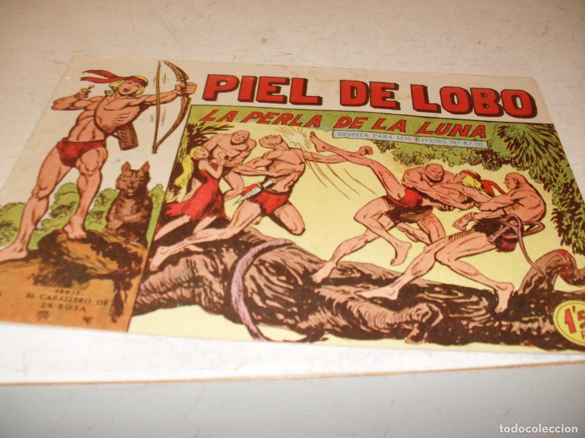 Tebeos: (ORIGINAL),PIEL DE LOBO,N&ordm; 43,LA PERLA DE LA LUNA,DE M.GAGO,DE 90 ,MAGA,1959