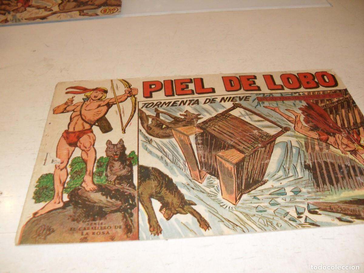 Tebeos: (ORIGINAL),PIEL DE LOBO N&ordm; 32,TORMENTA DE NIEVE,DE M.GAGO,DE 90 ,MAGA,1959