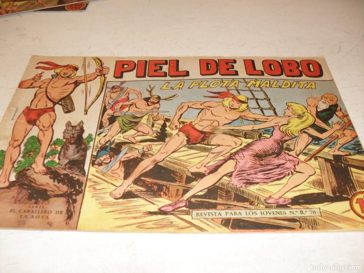 Tebeos: (ORIGINAL),PIEL DE LOBO N&ordm; 29,LA FLOTA MALDITA,DE M.GAGO,DE 90 ,MAGA,1959