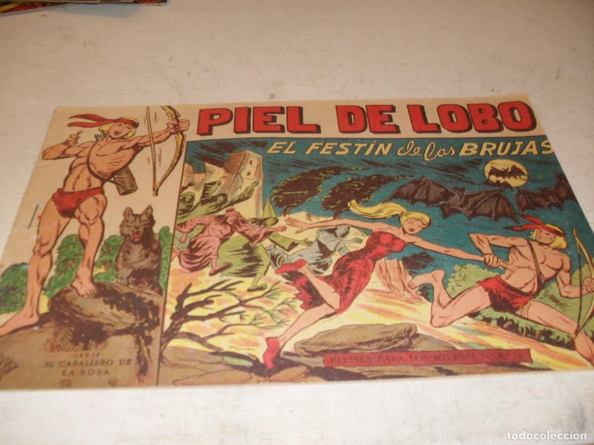 Tebeos: (ORIGINAL),PIEL DE LOBO N&ordm; 26,EL FESTIN DE LAS BRUJAS,DE M.GAGO,DE 90 ,MAGA,1959
