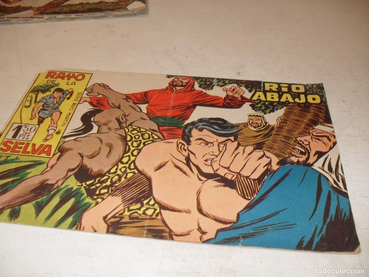 Tebeos: (ORIGINAL),RAYO DE LA SELVA N&ordm; 40,RIO ABAJO,DE A.GUERRERO,DE 83 ,MAGA,1960