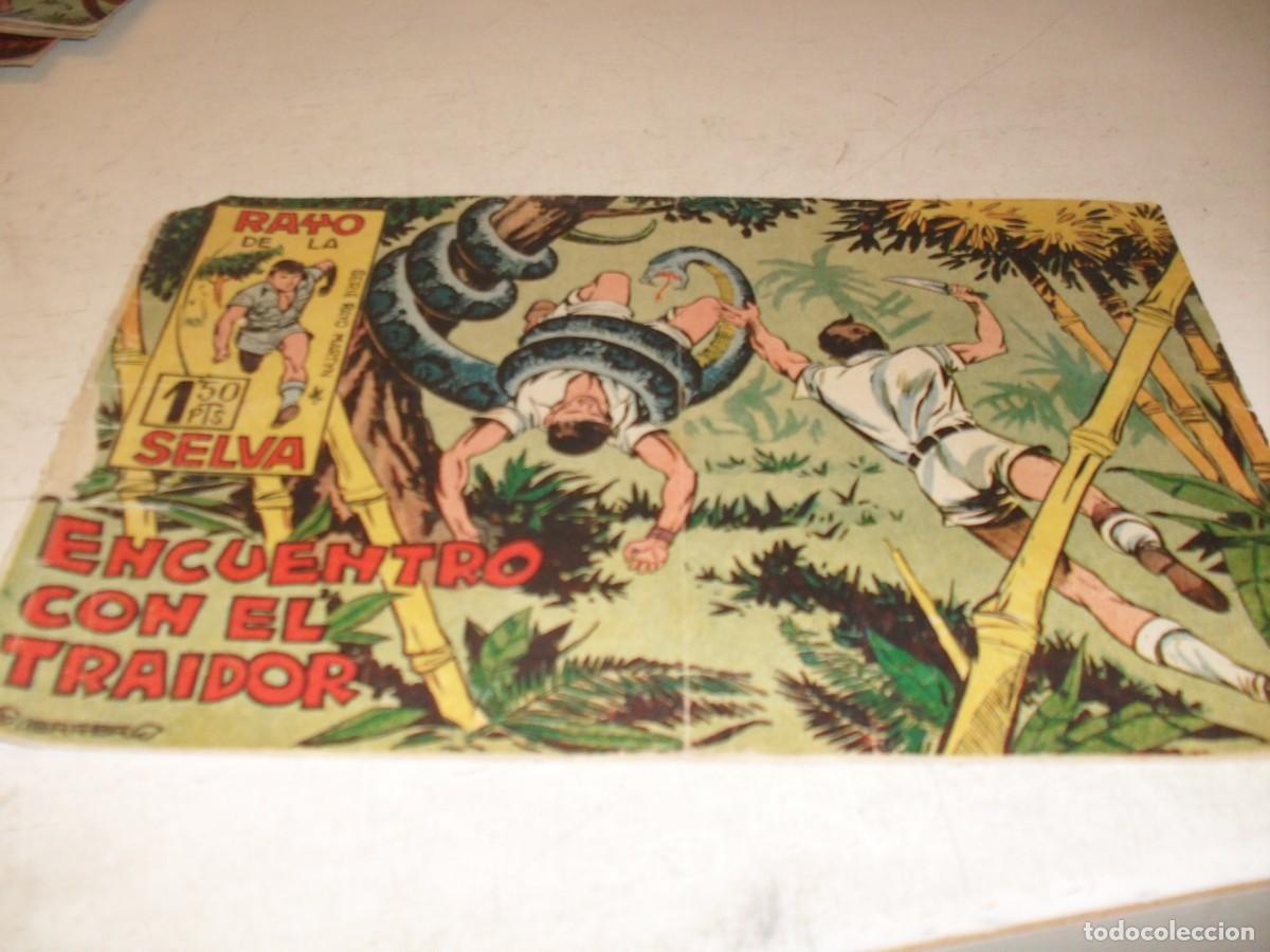 Tebeos: (ORIGINAL),RAYO DE LA SELVA N&ordm; 2,PRIMEROS N&ordm;,ENCUENTRO CON EL TRAIDOR,DE A.GUERRERO,DE 83 ,MAGA,1960