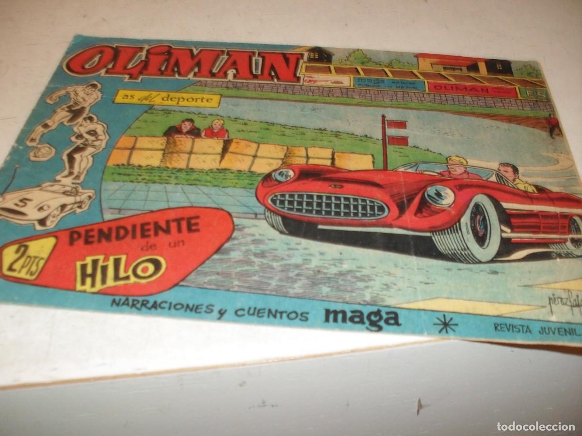 Tebeos: (ORIGINAL),OLIMAN N&ordm; 67,EN CONTRAPORTADA U.D.JUVENTUD DE PRADO DEL REY(CADIZ),DE 105 ,MAGA,1961