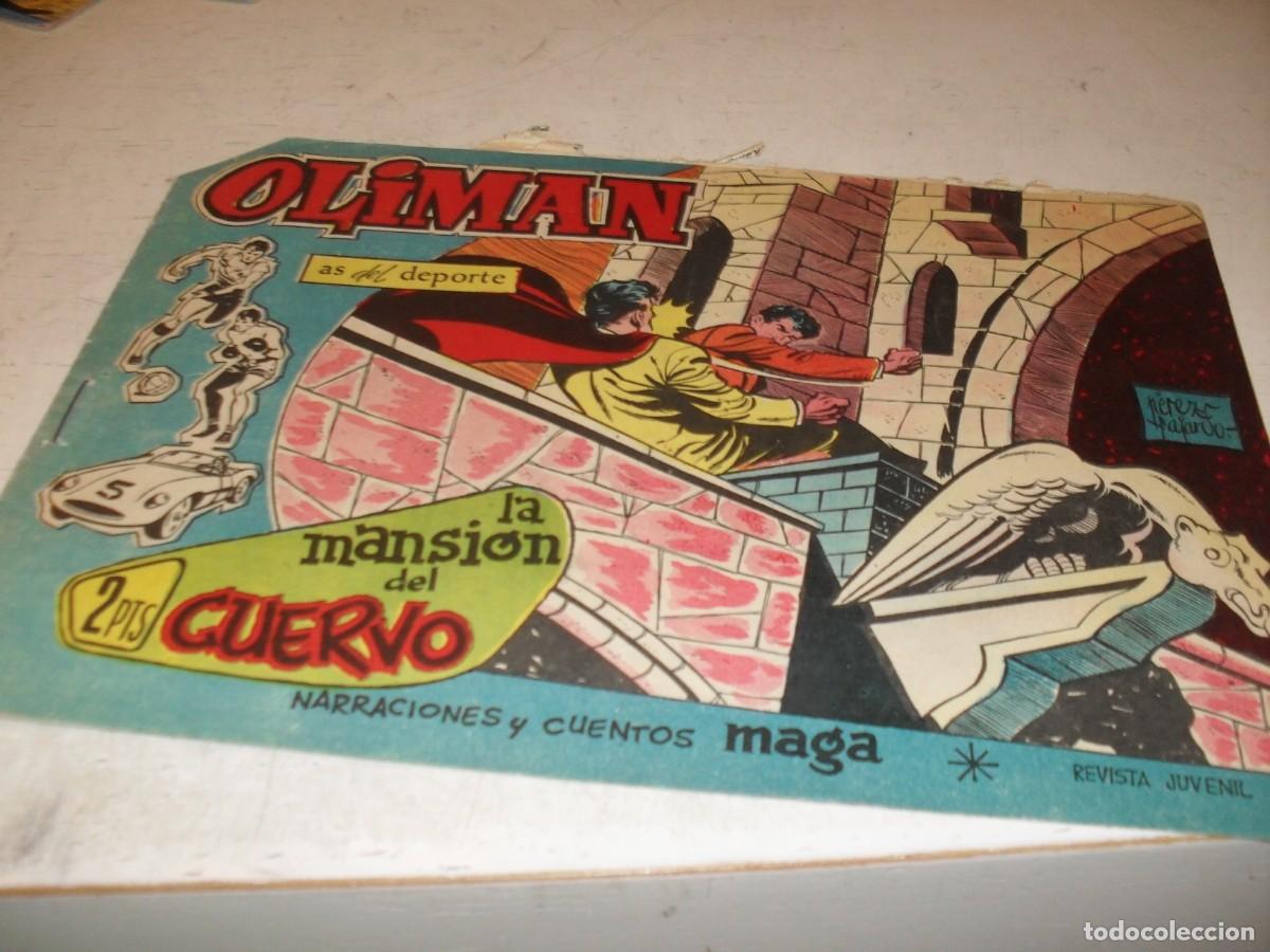 Tebeos: (ORIGINAL),OLIMAN N&ordm; 35,EN CONTRAPORTADA LEVANTE UNION DEPORTIVA,DE 105 ,MAGA,1961
