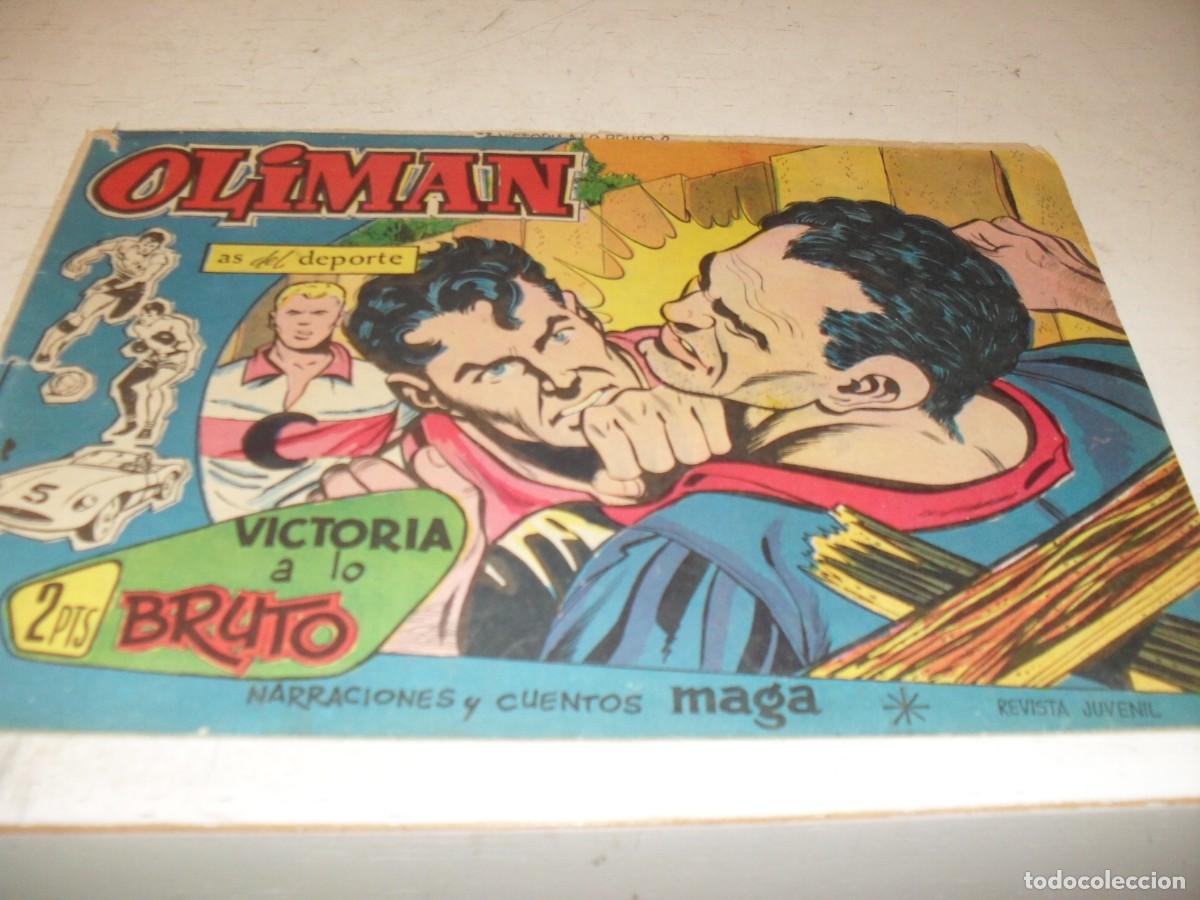 Tebeos: (ORIGINAL),OLIMAN N&ordm; 33,EN CONTRAPORTADA CLUB DEPORTIVO TENERIFE,DE 105 ,MAGA,1961
