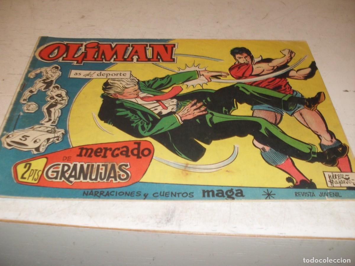 Tebeos: (ORIGINAL),OLIMAN N&ordm; 28,EN CONTRAPORTADA JOAN MANUEL SERRAT,DE 105 ,MAGA,1961