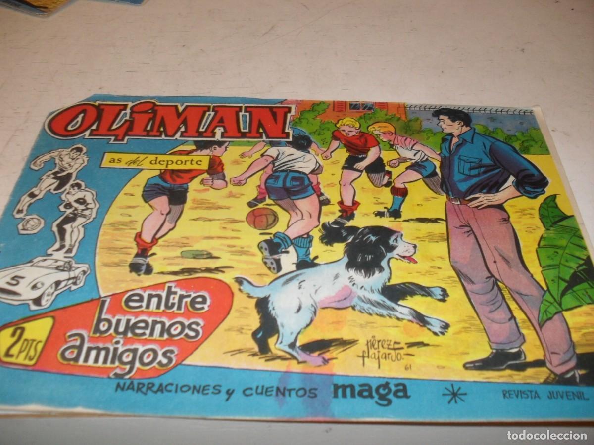 Tebeos: (ORIGINAL),OLIMAN N&ordm; 22,EN CONTRAPORTADA SEVILLA CLUB DE FUTBOL,DE 105 ,MAGA,1961