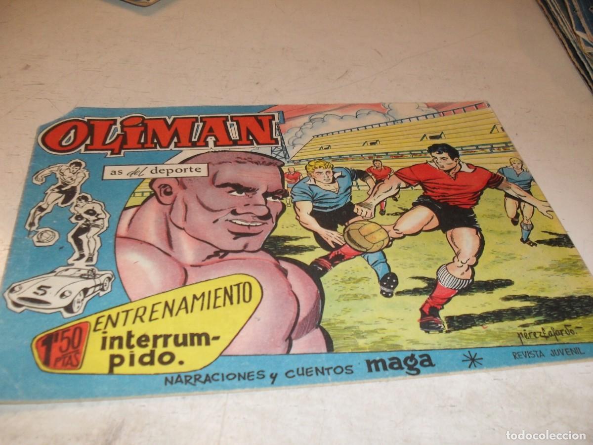 Tebeos: (ORIGINAL),OLIMAN N&ordm; 17,EN CONTRAPORTADA REAL MADRID,CLUB DE FUTBOL,DE 105 ,MAGA,1961