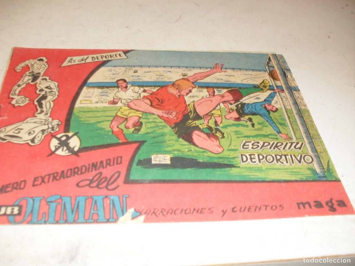 Tebeos: (ORIGINAL)N&ordm; EXTRAORDINARIO DEL CLUB OLIMAN N&ordm; 23,EN CONTRAPORTADA ELGORRIAGA,DE 30 ,MAGA,1963