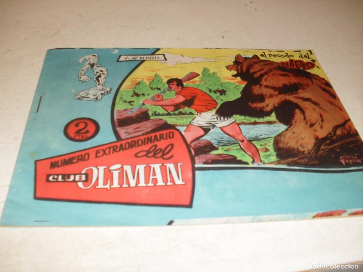 Tebeos: (ORIGINAL)N&ordm; EXTRAORDINARIO DEL CLUB OLIMAN N&ordm; 17,EL RECODO DEL DIABLO,DE 30 ,MAGA,1963