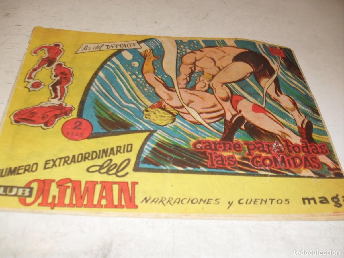 Tebeos: (ORIGINAL)N&ordm; EXTRAORDINARIO DEL CLUB OLIMAN N&ordm; 4,CARNE PARA TODAS LAS COMIDAS,DE 30 ,MAGA,1963