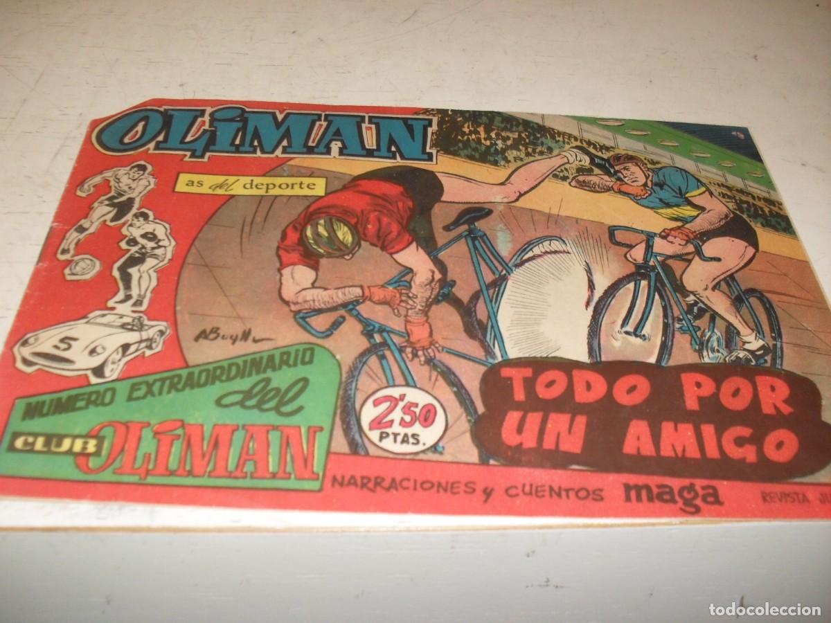Tebeos: (ORIGINAL)N&ordm; EXTRAORDINARIO DEL CLUB OLIMAN N&ordm; 10,TODO POR UN AMIGO,DE 24 ,MAGA,1961