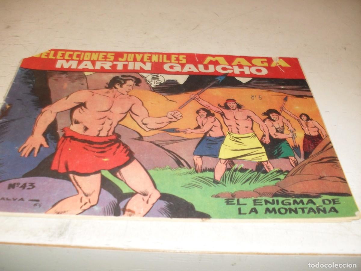 Tebeos: (ORIGINAL)MARTIN GAUCHO N&ordm; 43,EL ENIGMA DE LA MONTA&Ntilde;A,DE SEGRELLES,DE 50 ,MAGA,1964